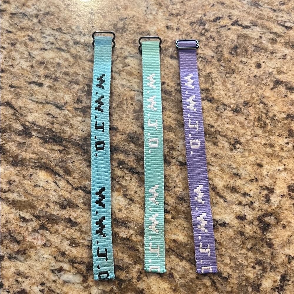 WWJD What Would Jesus Do Bracelets Bundle Of 3